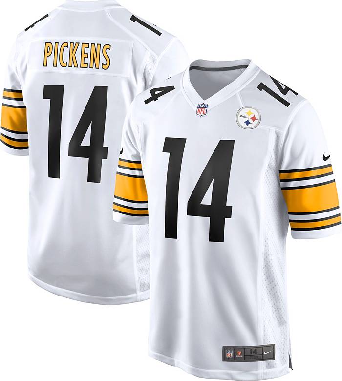 Nike Men's Pittsburgh Steelers George Pickens #14 White Game