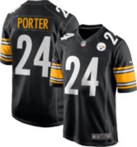 Nike Joey Porter Jr. Pittsburgh Steelers Black Name Number Short Sleeve Player T Shirt, Black, Size M, Rally House