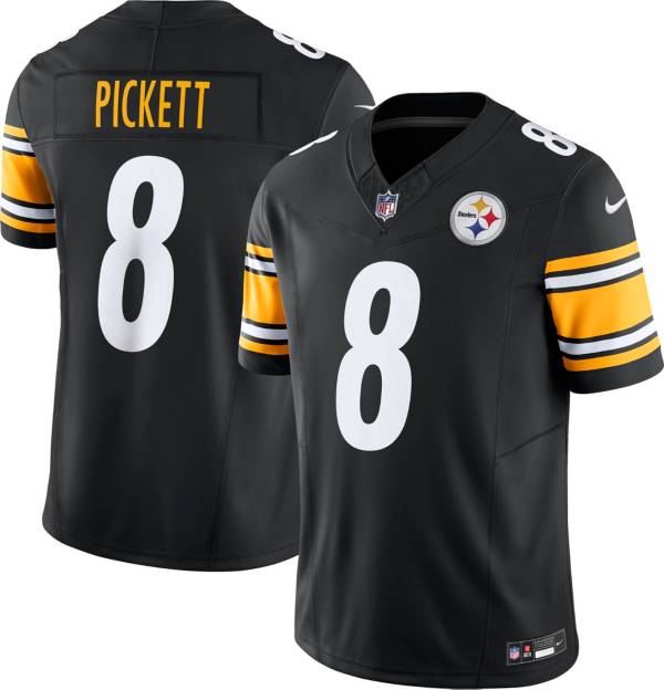 Nike Men's Pittsburgh Steelers Kenny Pickett #8 Black Vapor Limited Jersey