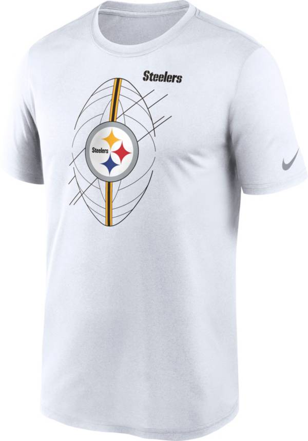 Nike Men's Pittsburgh Steelers Legend Icon White T-Shirt