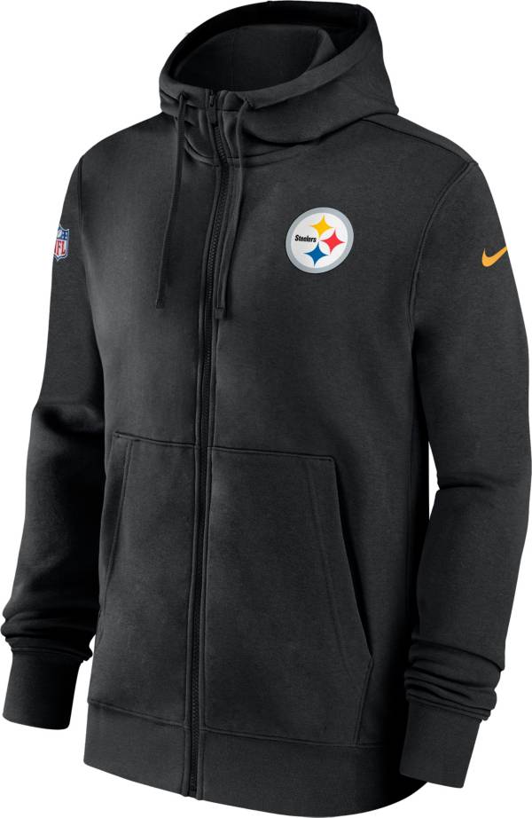 Nike Men's Pittsburgh Steelers Sideline Players Jacket - Black - M Each