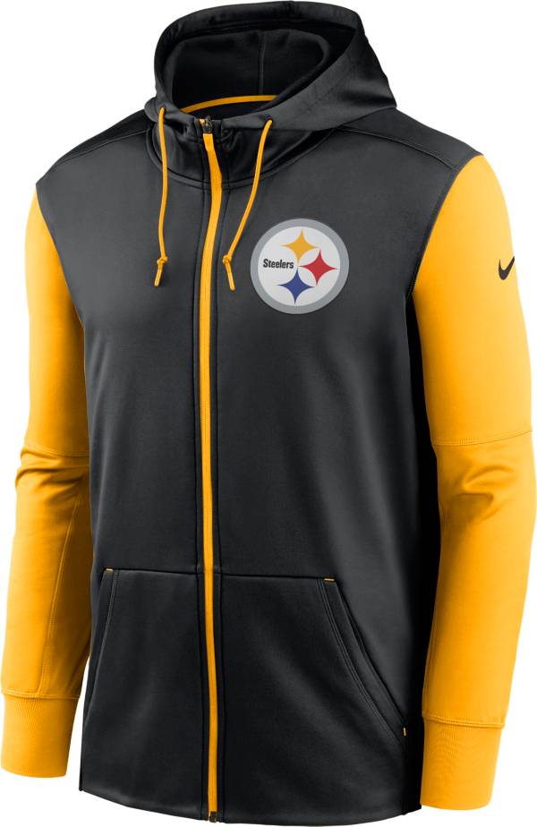 Pittsburgh Steelers Men's Nike Crucial Catch Therma Hoodie