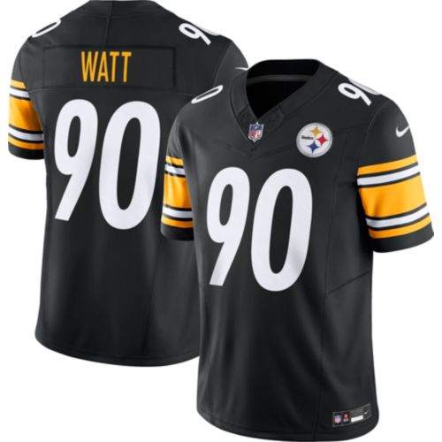 Nike Men's Pittsburgh Steelers T.J. Watt #90 Black Game Jersey
