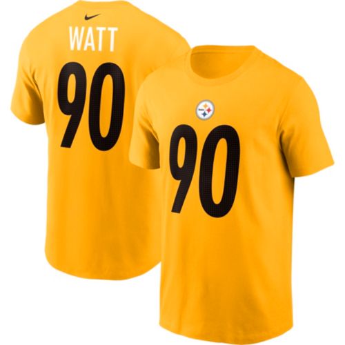 Nike Men's Pittsburgh Steelers T.J. Watt #90 Black Game Jersey