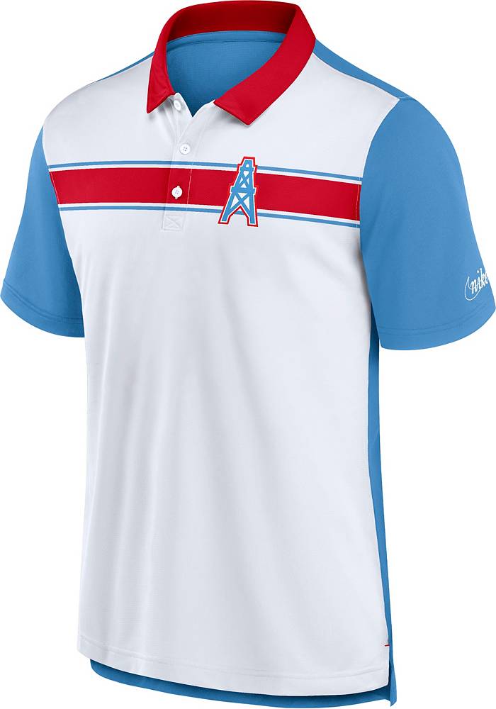 Nike Men's Tennessee Titans Rewind Red/White Polo