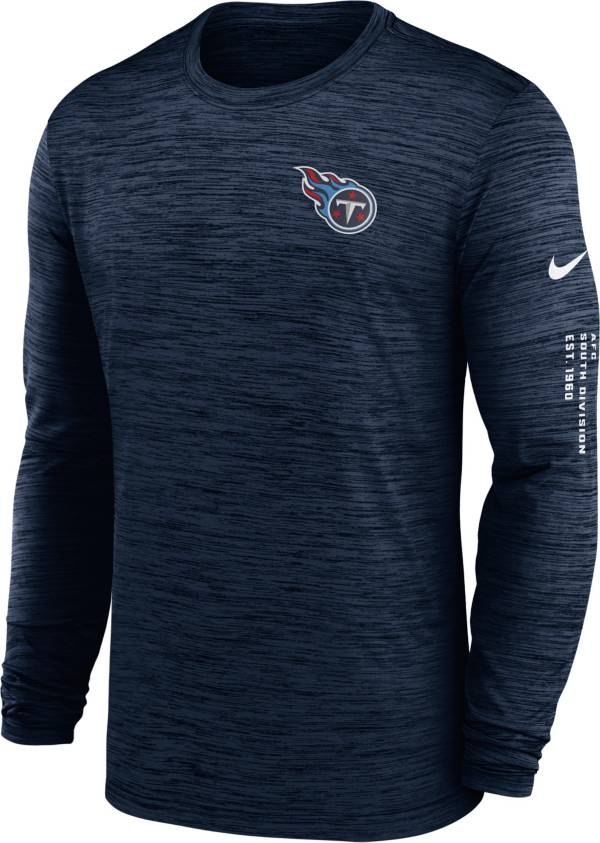 Nike Men's Tennessee Titans Sideline Alt Navy Velocity Long Sleeve T-Shirt product image