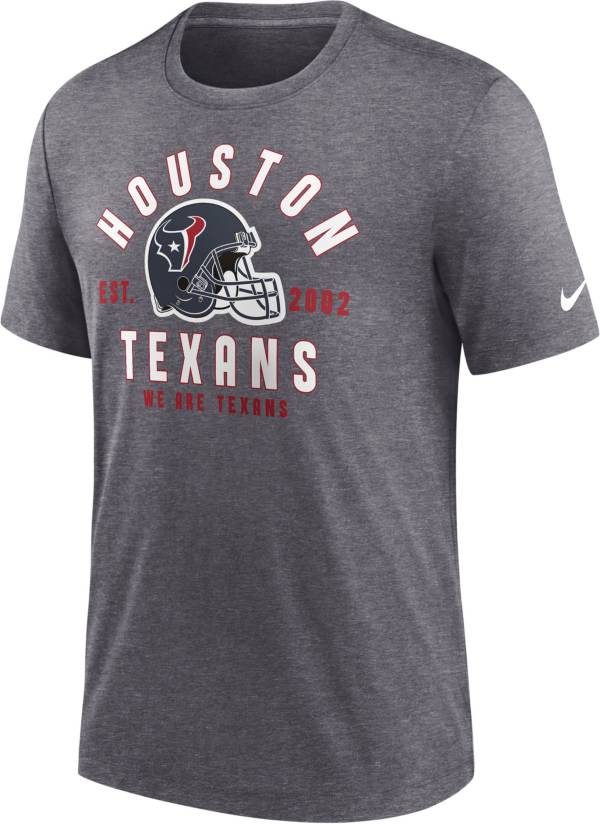 Nike Men's Tampa Bay Buccaneers Blitz Stacked Dark Grey Heather T