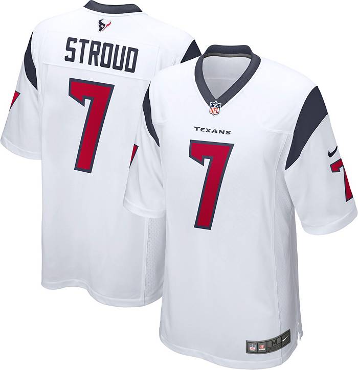 Nike Men's Houston Texans C.J. Stroud #7 White Game Jersey