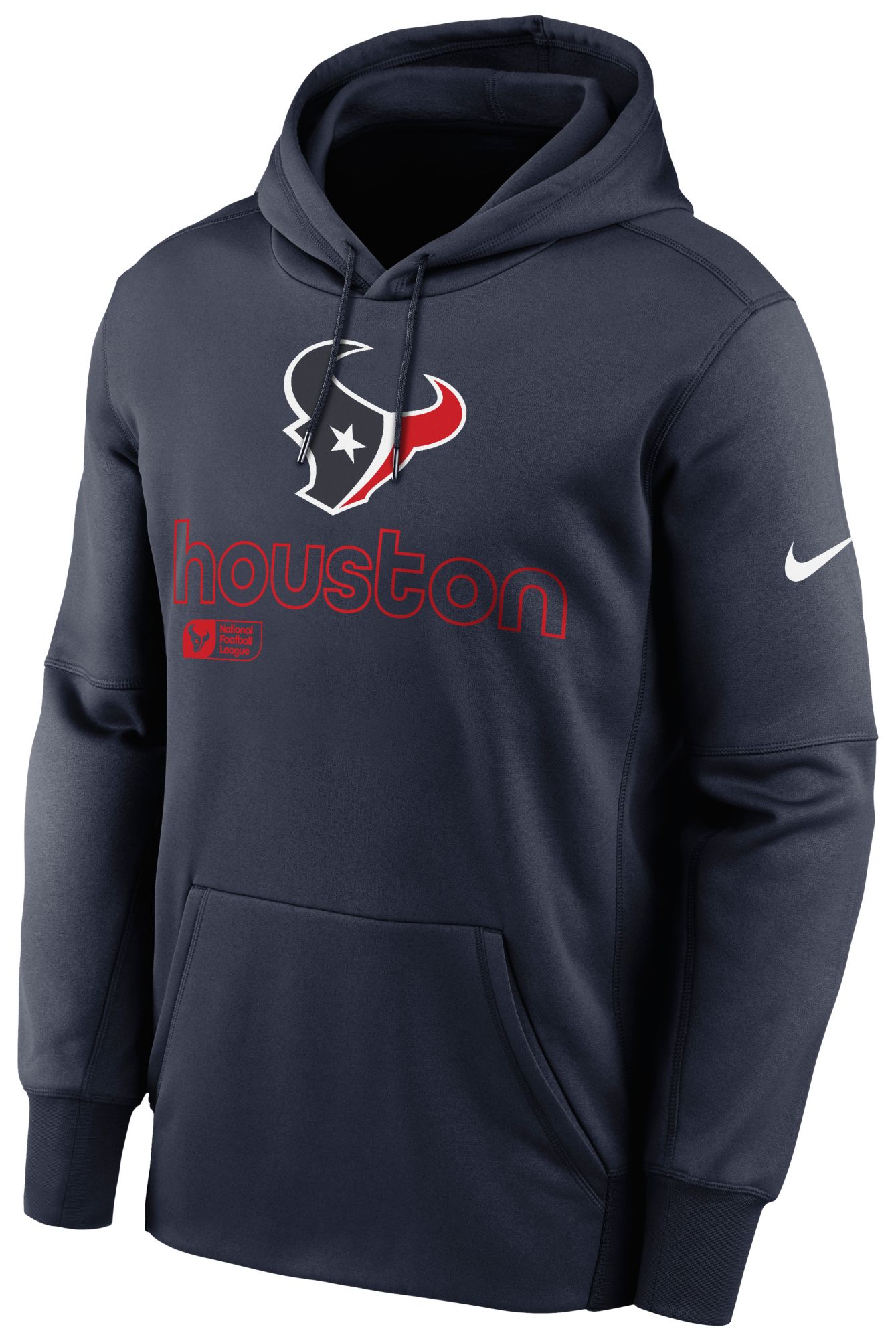 Nike Men's Houston Texans Therma-FIT Marine Pullover Hoodie product image