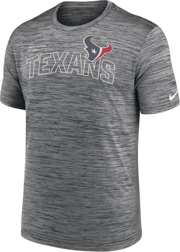 Nike Texans Velocity Long Sleeve T-Shirt - Men's