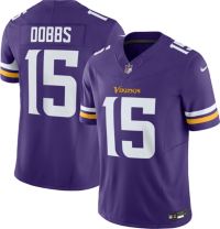 Nike Men's Minnesota Vikings Joshua Dobbs #15 Vapor F.U.S.E. Limited Purple  Jersey