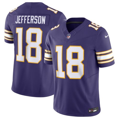 Nike Men's Minnesota Vikings Justin Jefferson #18 Alternate Purple