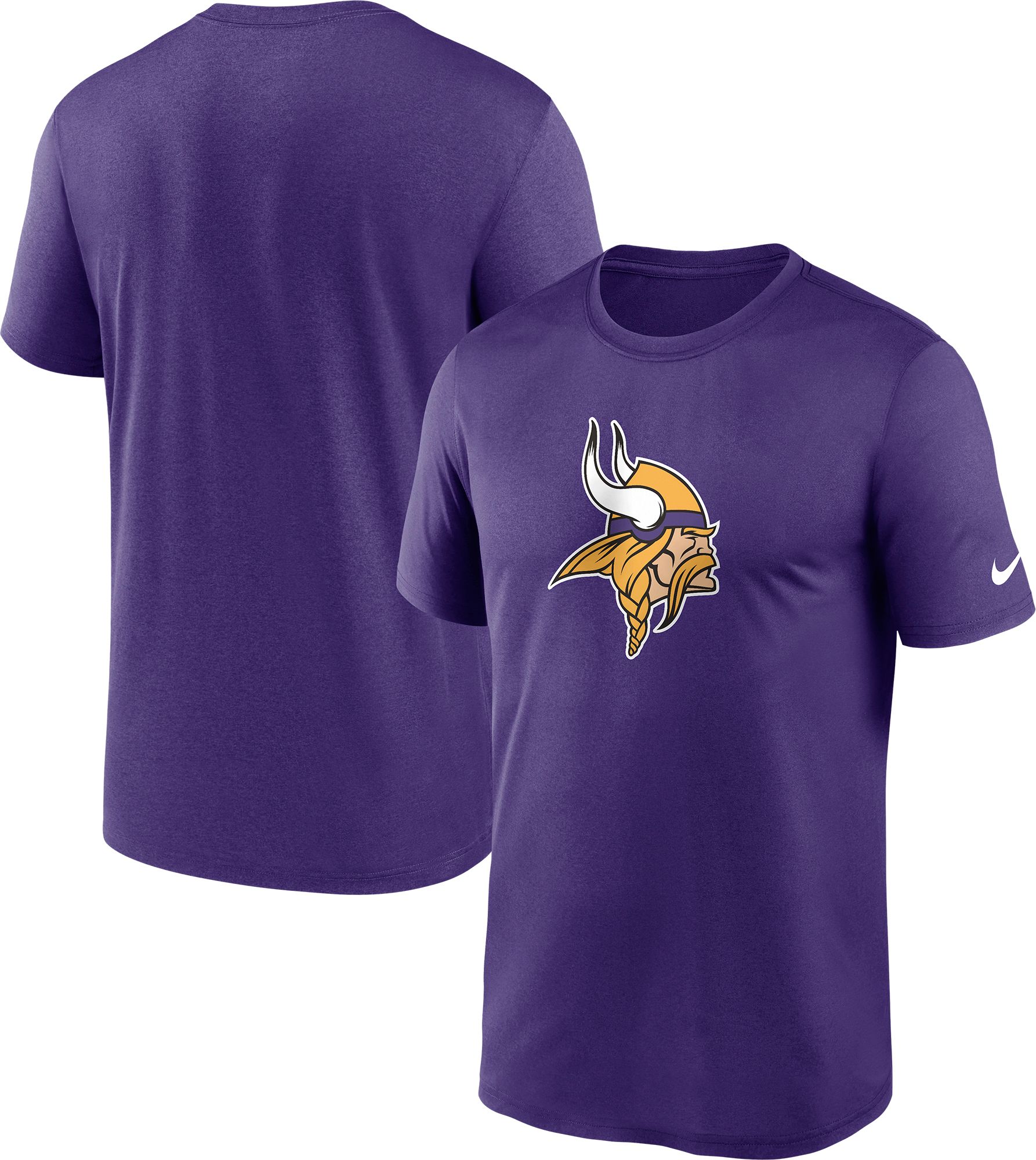 Nike Men's Minnesota Vikings Legend Logo Purple T-Shirt product image
