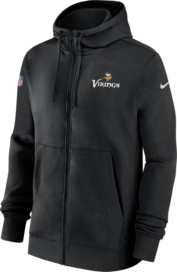 Men's Nike Black Minnesota Vikings Sideline Team Performance Pullover  Sweatshirt