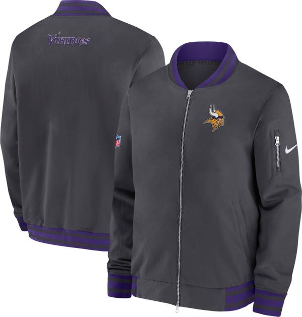 Minnesota Vikings Mens Jackets, Mens Pullover Jacket, Vikings Full