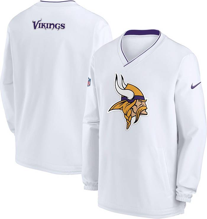 Nike Men's Minnesota Vikings Rewind Shout Purple Crew Sweatshirt