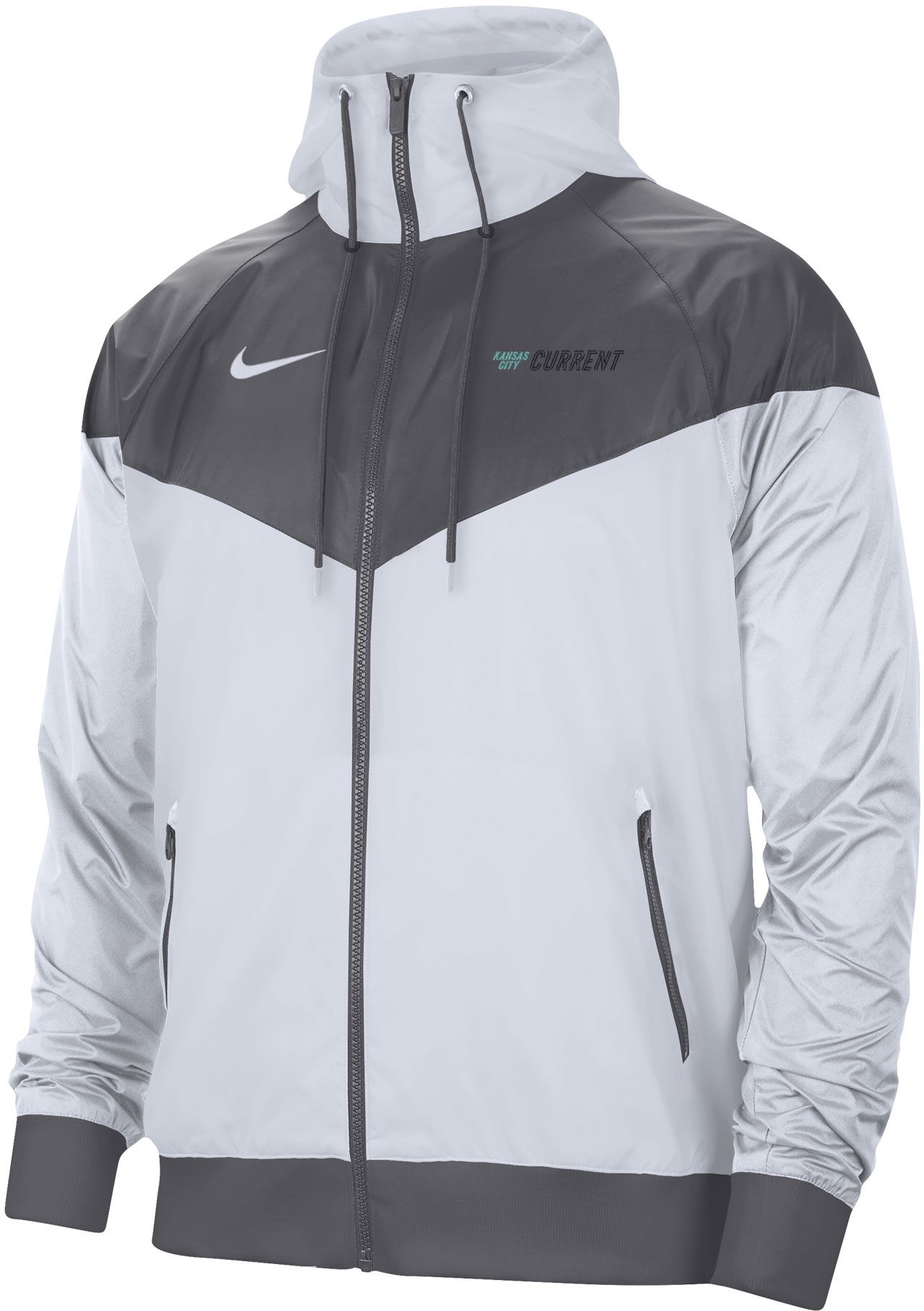 Nike Kansas City Current 2023 White Windbreaker Jacket