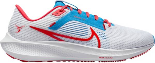 nike pegasus blue and white