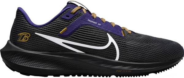 NIKE AIR ZOOM PEGASUS 38 RAVENS BALTIMORE BLACK/WHITE SIZE MEN'S 8  [DJ0849-001]