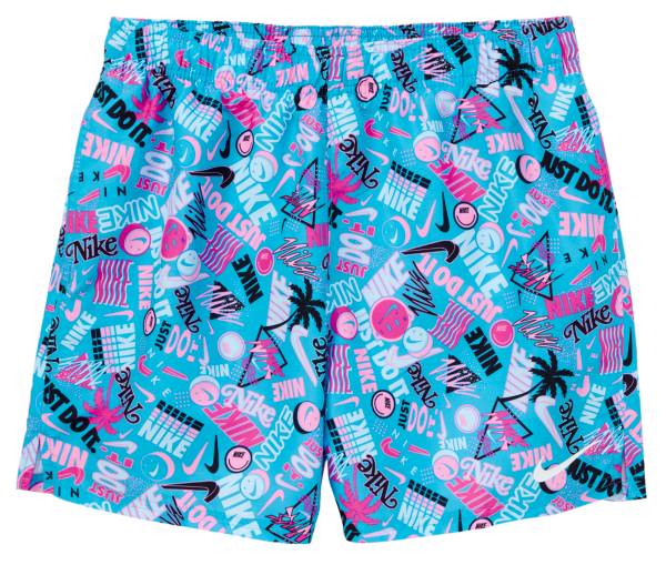 Nike Men's 5 Swim Volley Shorts.