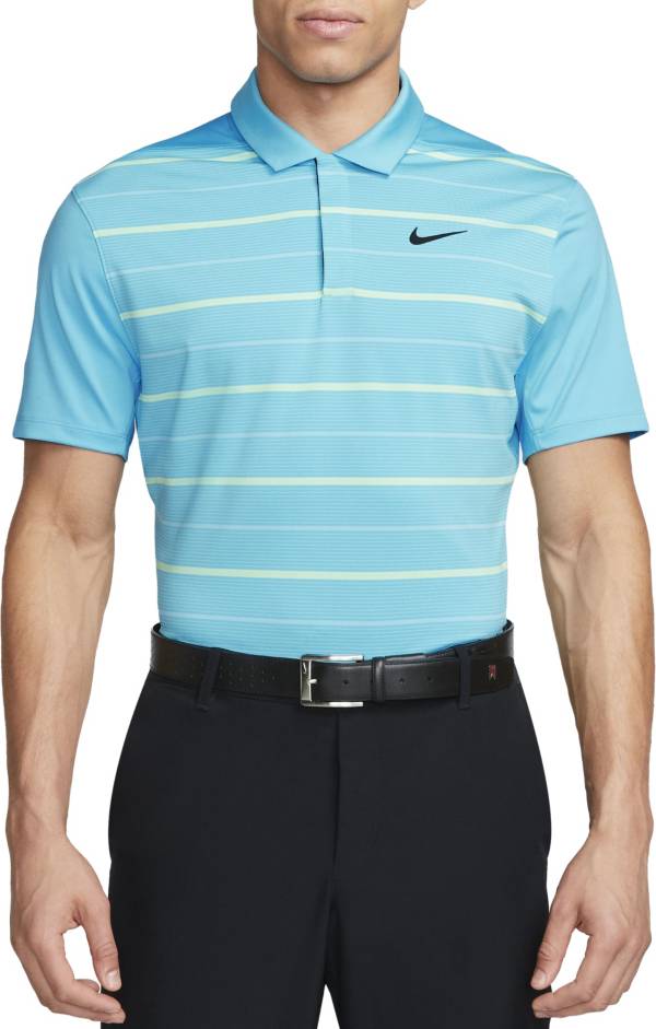 sabio Aterrador Subordinar Nike Men's Dri-FIT Tiger Woods Striped Golf polo | Golf Galaxy