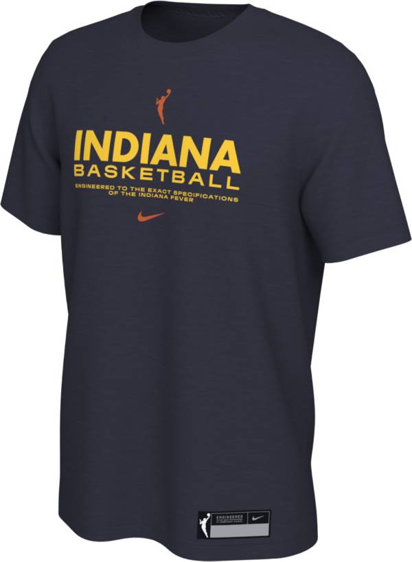 Nike Adult Indiana Fever Navy Performance Cotton T-Shirt product image