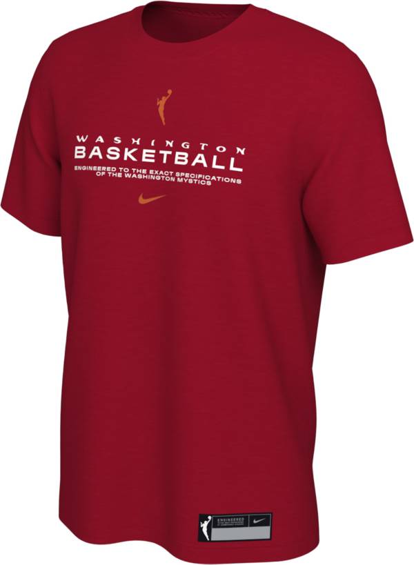 Nike Adult Washington Mystics Red Performance Cotton T-Shirt product image