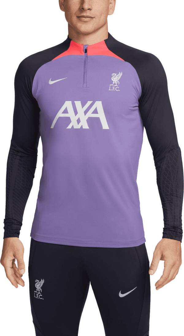 Subtropisch bellen laden Nike Liverpool FC 2023 Purple Quarter-Zip Long Sleeve Jersey | Dick's  Sporting Goods