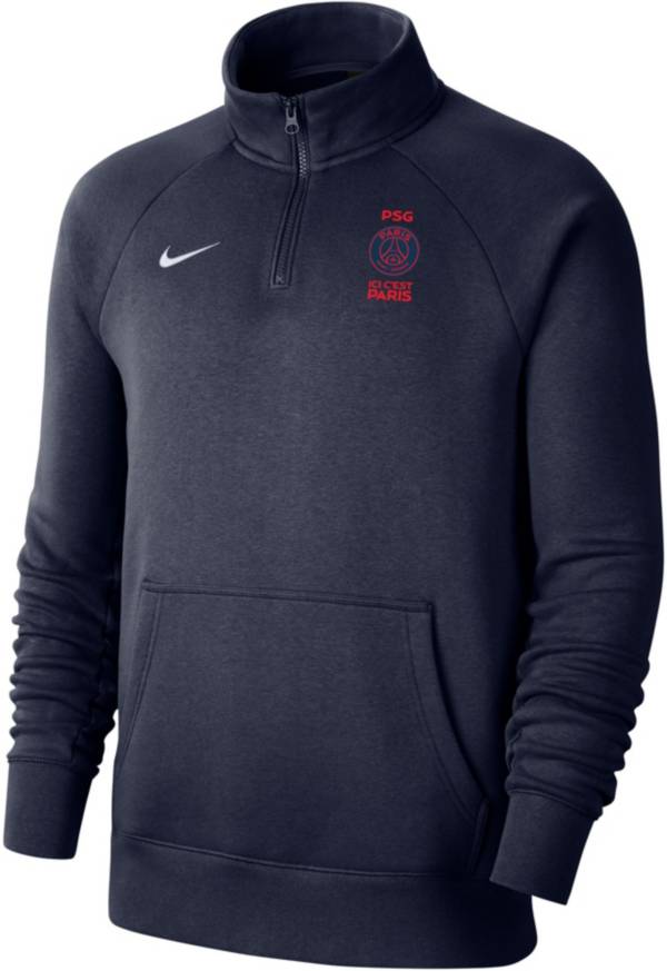 Nike navy quarter discount zip