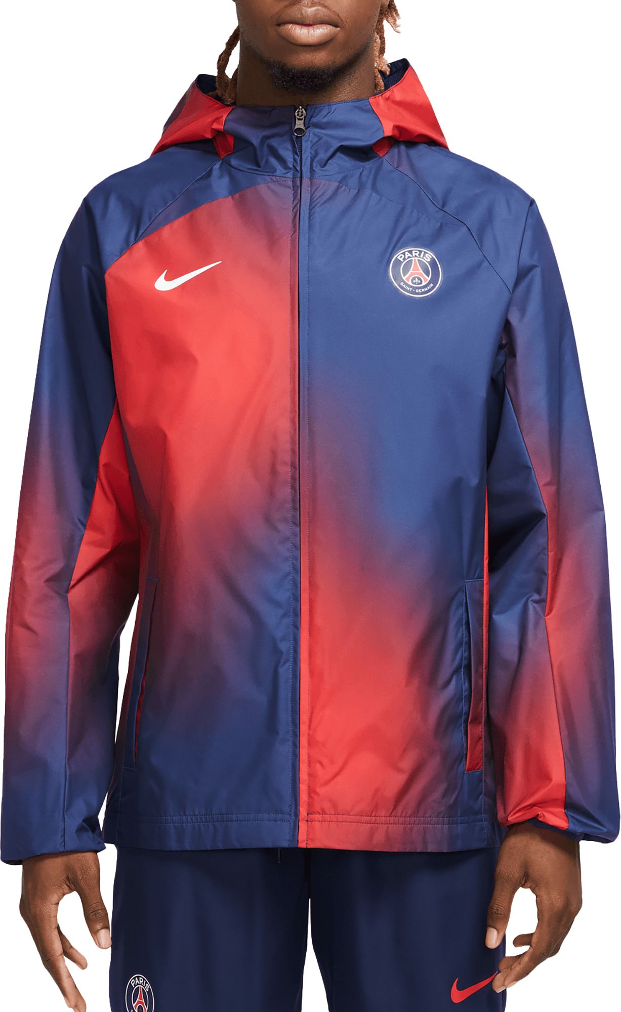 Nike Paris Saint-Germain 2023 Navy Full-Zip Hoodie product image