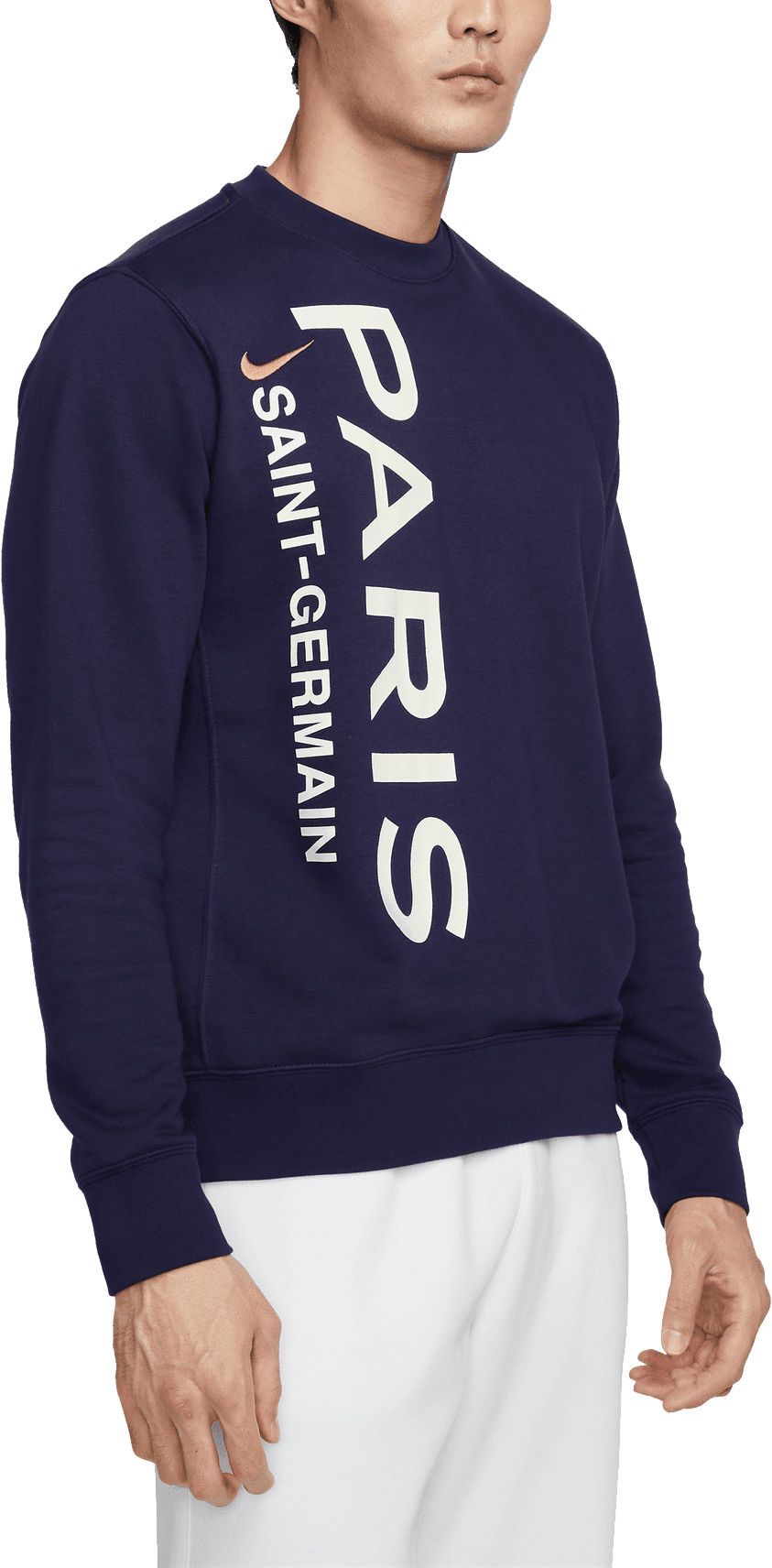 Nike Paris Saint-Germain 2023 Wordmark Navy Crew Neck Sweatshirt product image