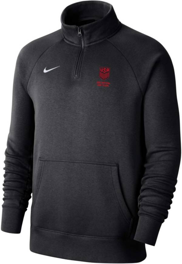 Nike USMNT 2023 Logo Black QuarterZip Pullover Shirt Dick's Sporting