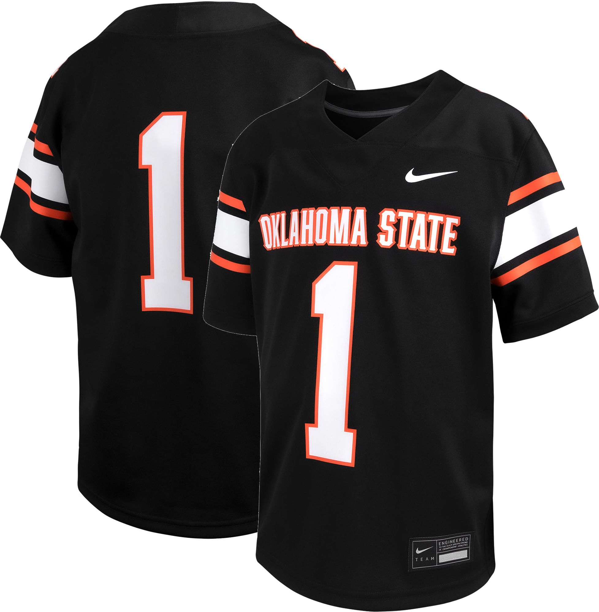 Nike Toddler Oklahoma State Cowboys Black Replica Football Jersey product image
