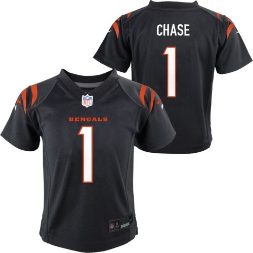 Nike Toddler Cincinnati Bengals Joe Burrow #9 Black Game Jersey