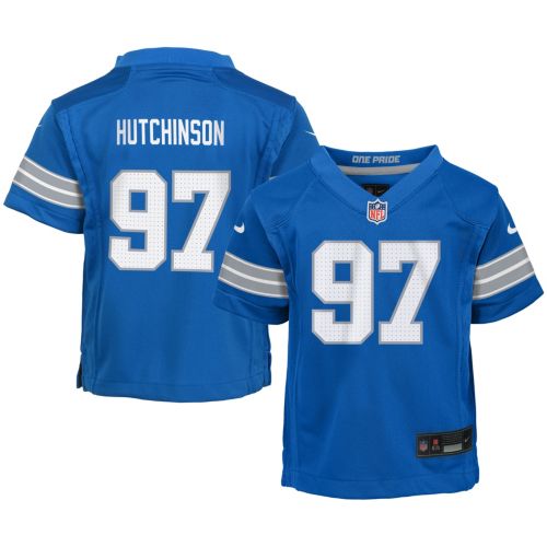 Nike Youth Detroit Lions Jared Goff #16 Blue Football Jersey