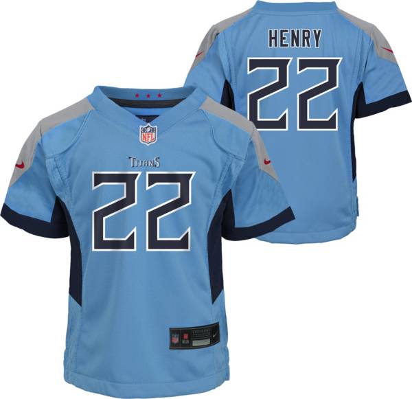 Nike Toddler Tennessee Titans Derrick Henry #22 Alternate Blue Game Jersey