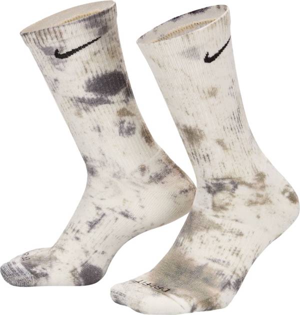 Dri-FIT tie-dye athletic socks 2-pack, Nike, Men's Socks Online, Le 31