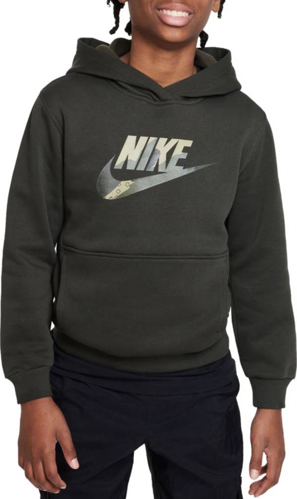 Nike club hoodie outlet sequoia