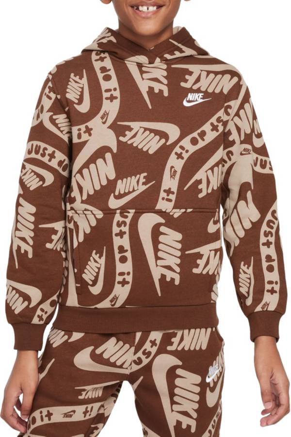 Nike discount printed hoodie