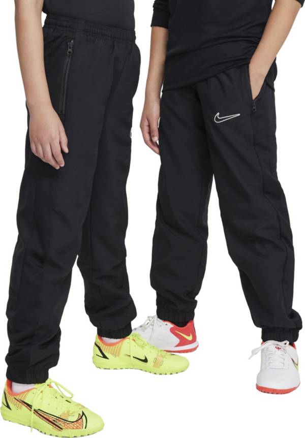 NIKE- Black Sportswear Windbreaker Track pants Zip Ankle Mesh
