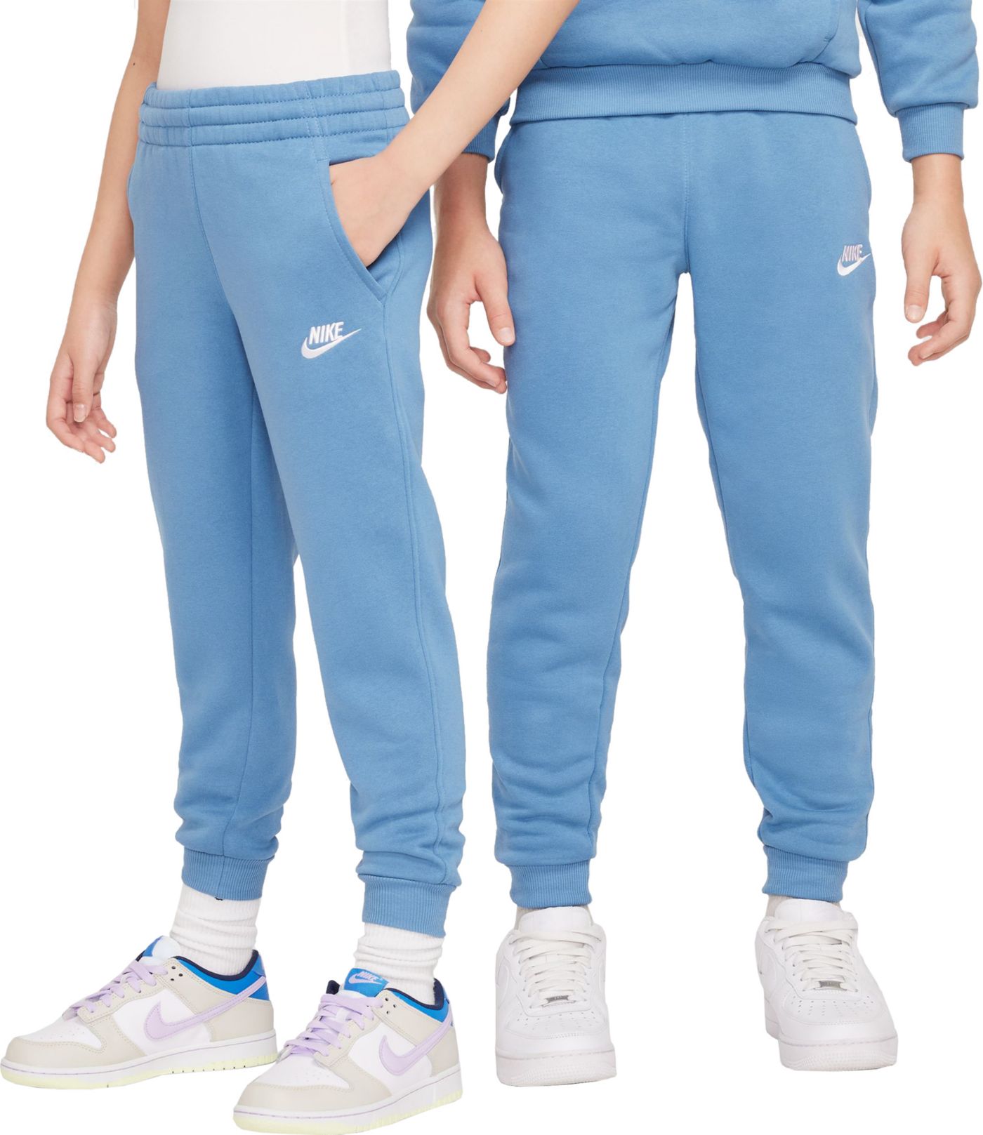 Blue joggers nike online