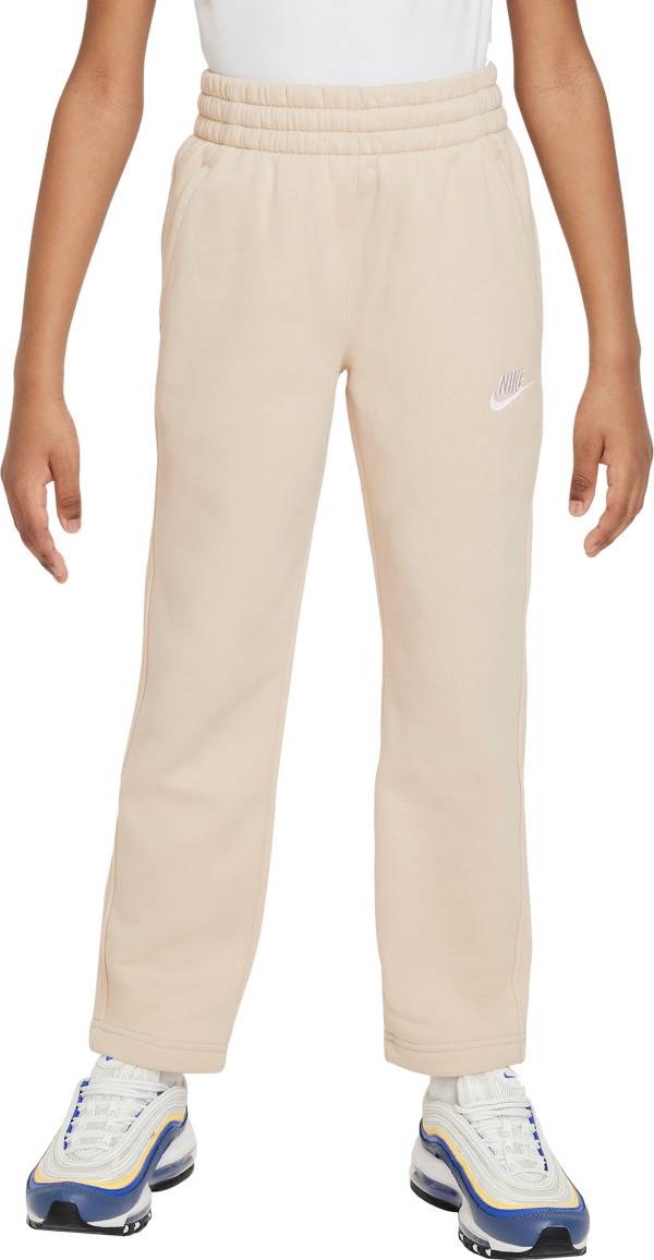 Nike club swoosh open hem outlet jogger