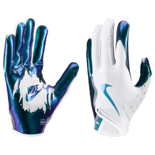 Nike Adult Vapor Jet Metallic 7.0 Football Gloves | Dick's