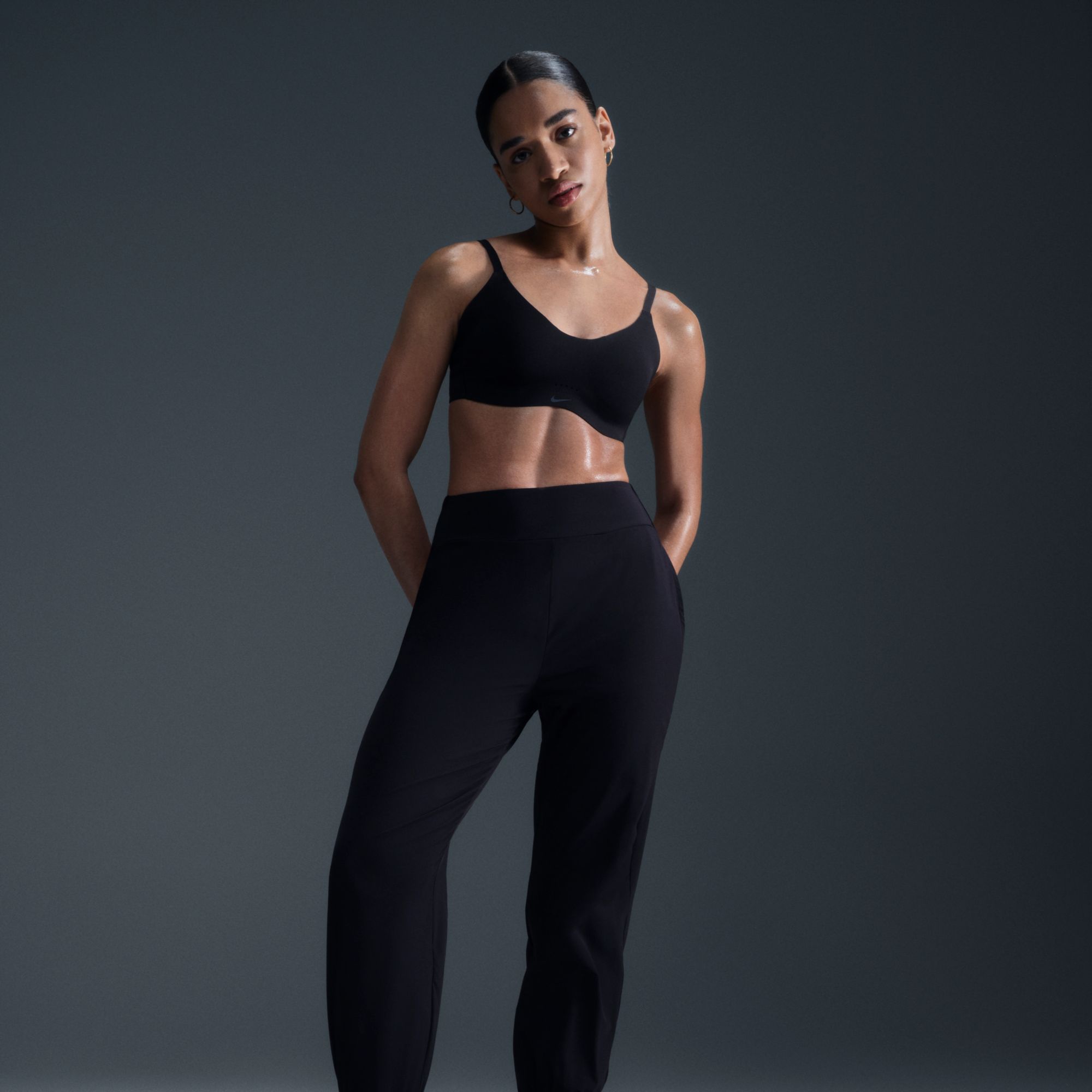 Nike Women's Dri-FIT Bliss Mid-Rise 7/8 Joggers product image