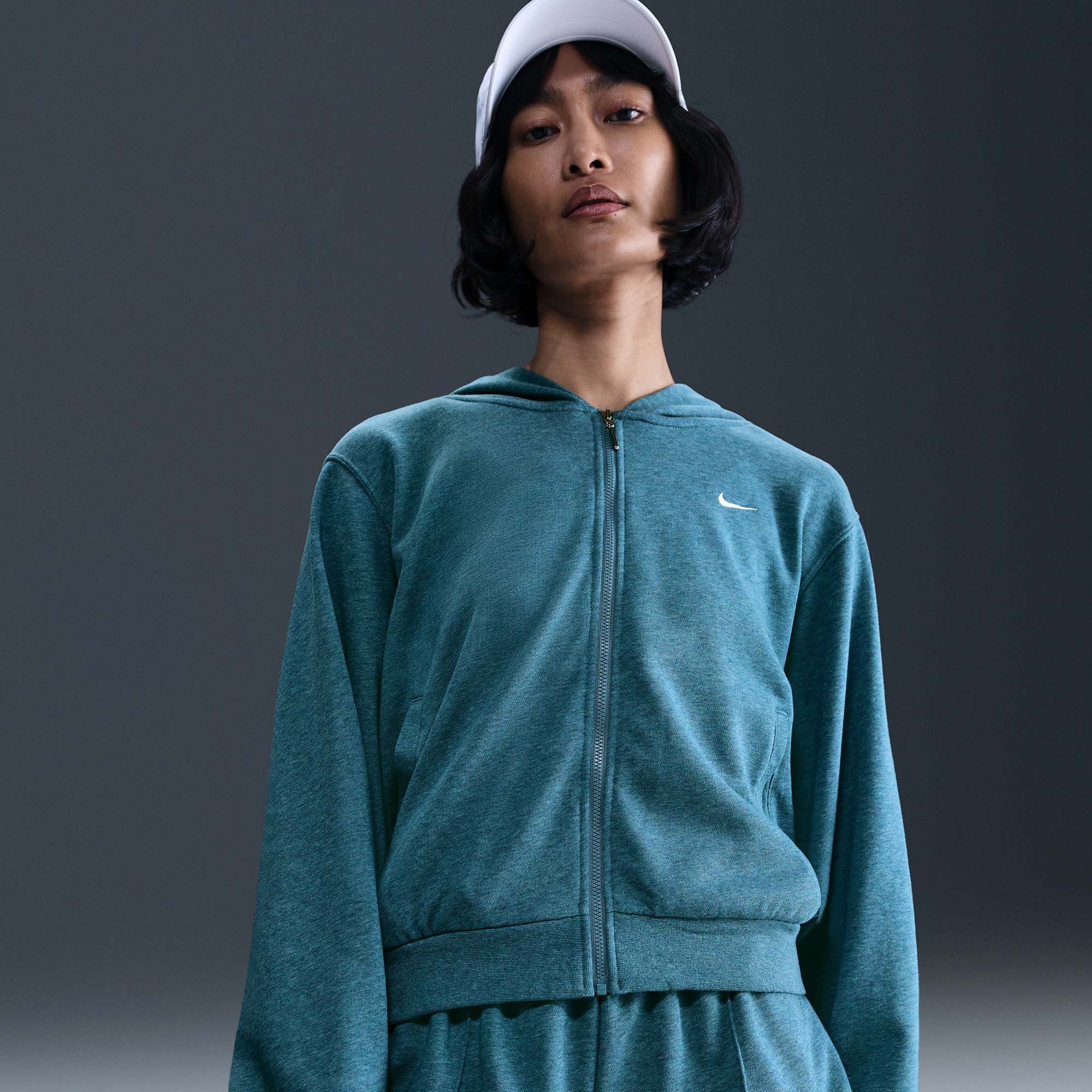 Nike Women's Sportswear Chill Terry Loose Full-Zip French Terry Hoodie product image