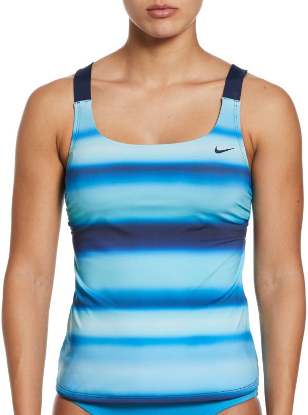 Ontwijken Bijdrager draad Nike Women's Horizon Stripe V-Back Tankini | Dick's Sporting Goods