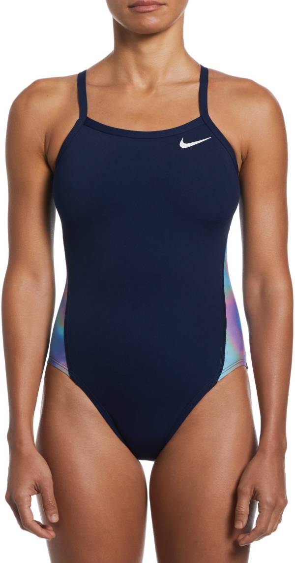 Nike cheap navy swimsuit