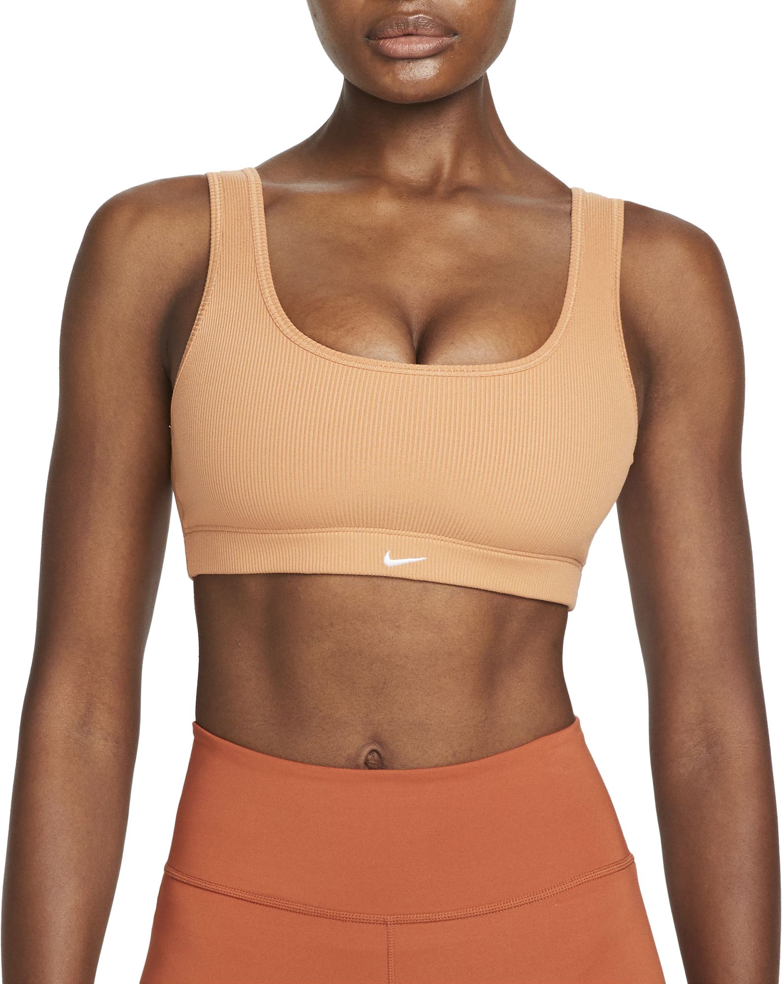 Nike Women's One Scoop Light-Support Lightly Lined Ribbed Sports Bra