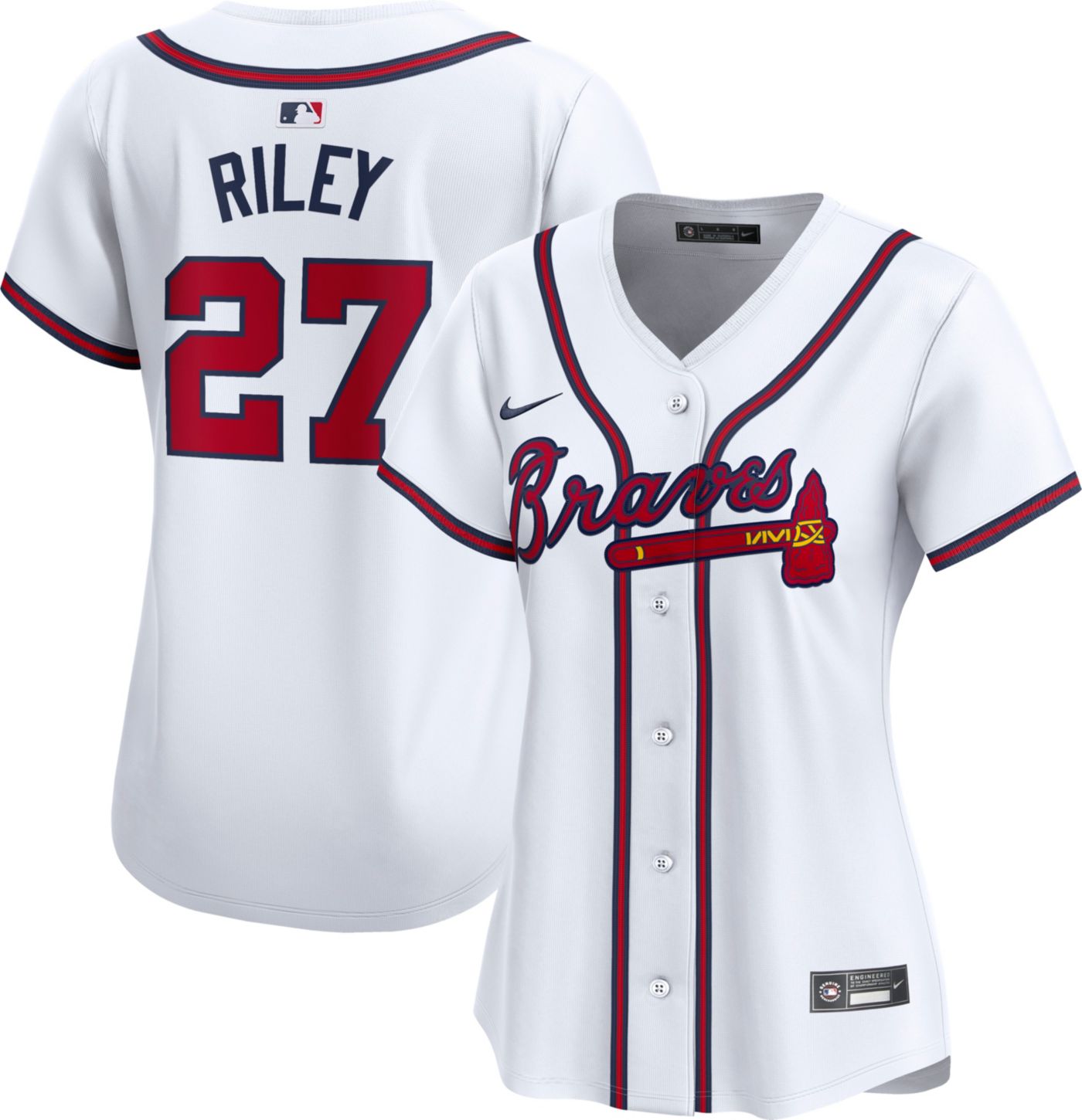 White atlanta braves shirt sales