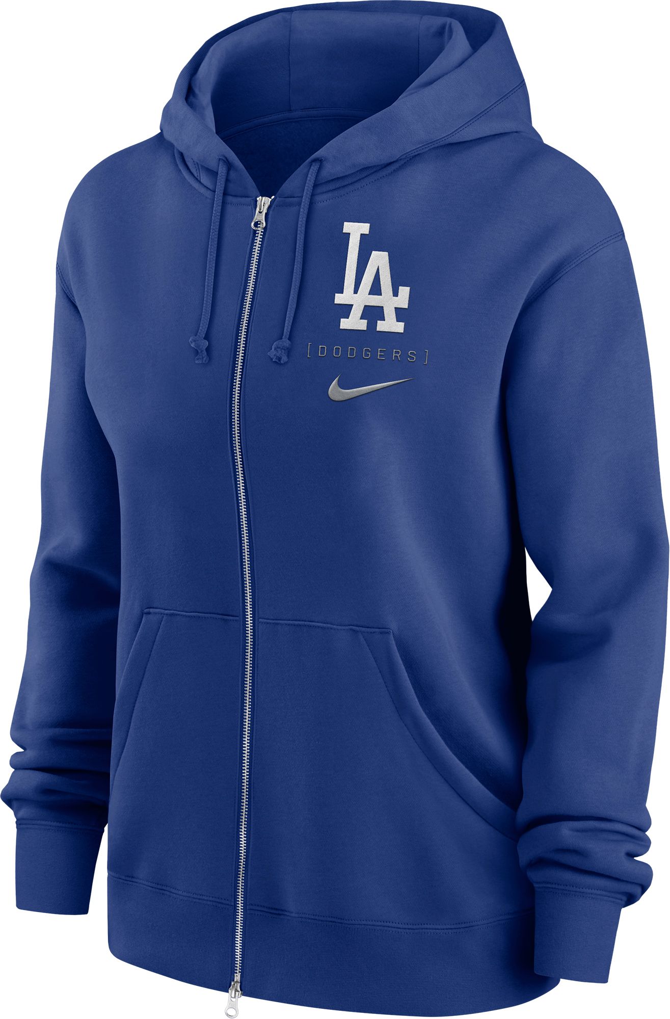 Nike Women's Los Angeles Dodgers Blue Full-Zip Hoodie International ...